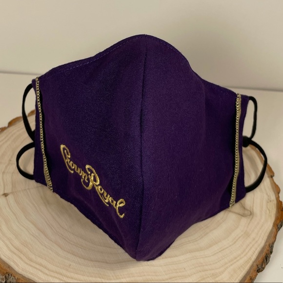 Crown Royal Triple Layer Handmade Face Mask - Picture 5 of 7
